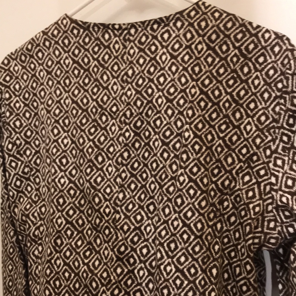Ruby Rd Brown and White jacket - Picture 5 of 6